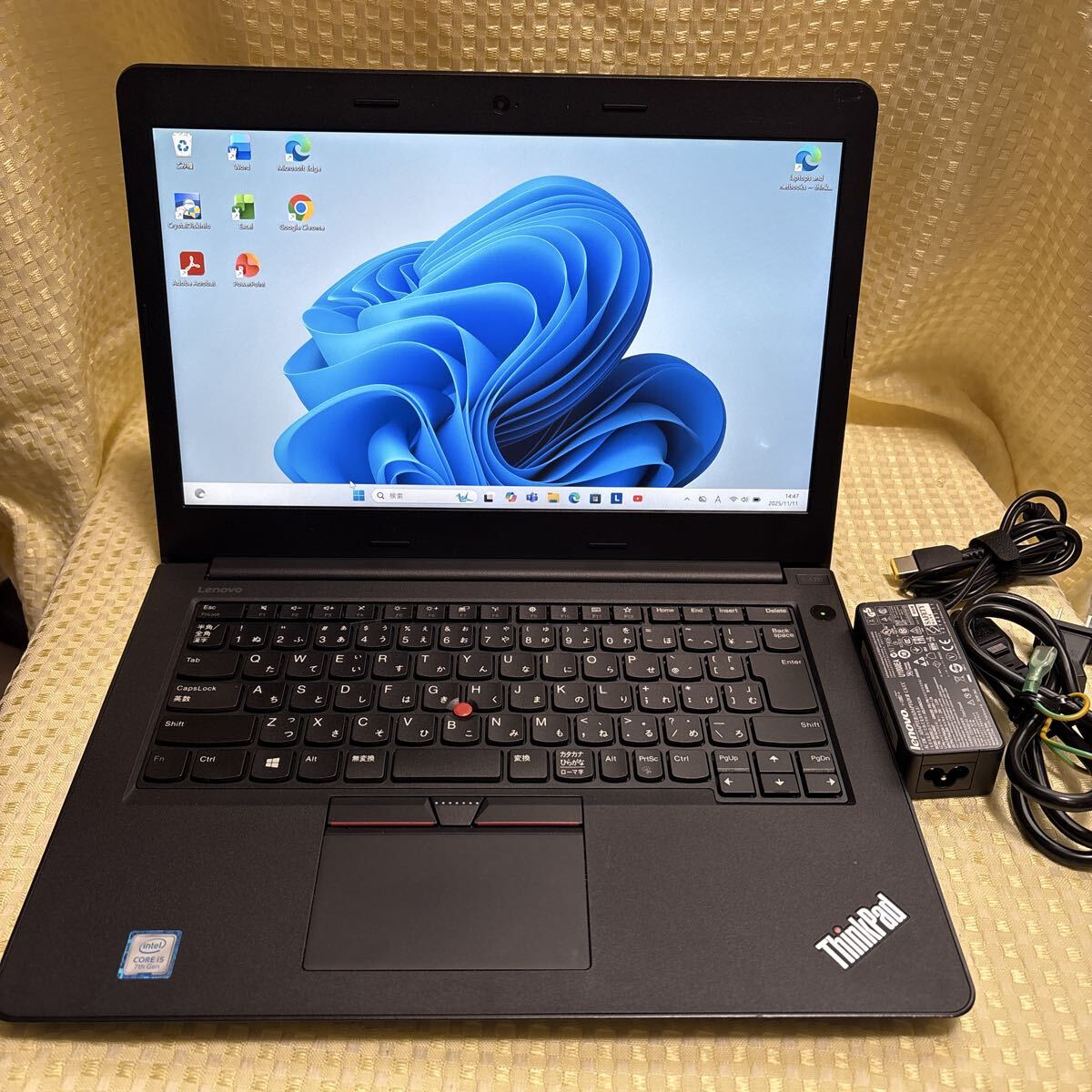 ThinkPad E470 第7世代Core i5 7200U メモリー8GB 新品SSD256GB Web