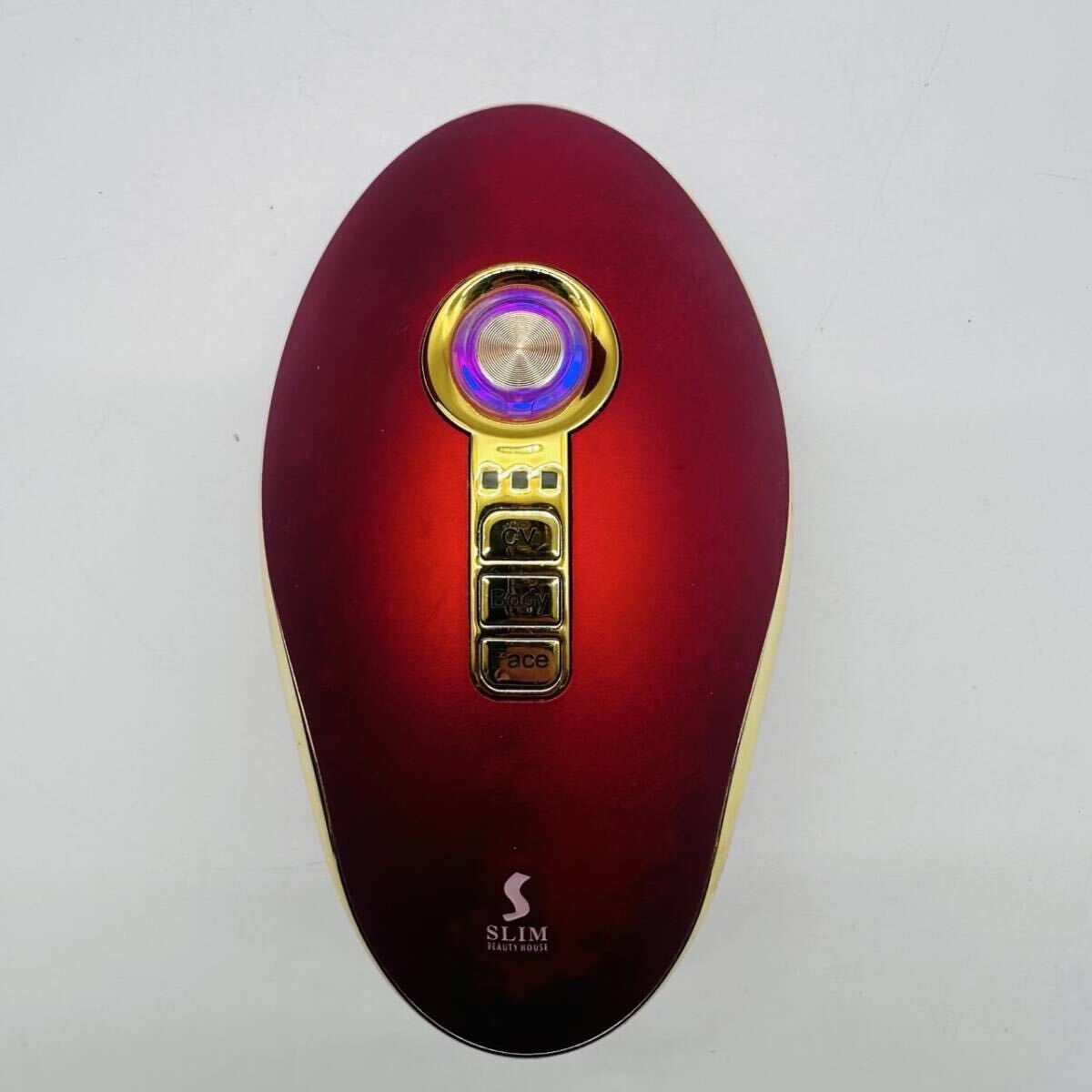 美品 Cell crash CAVI セルクラッシュ 美顔器 レッド 美容 フェイス