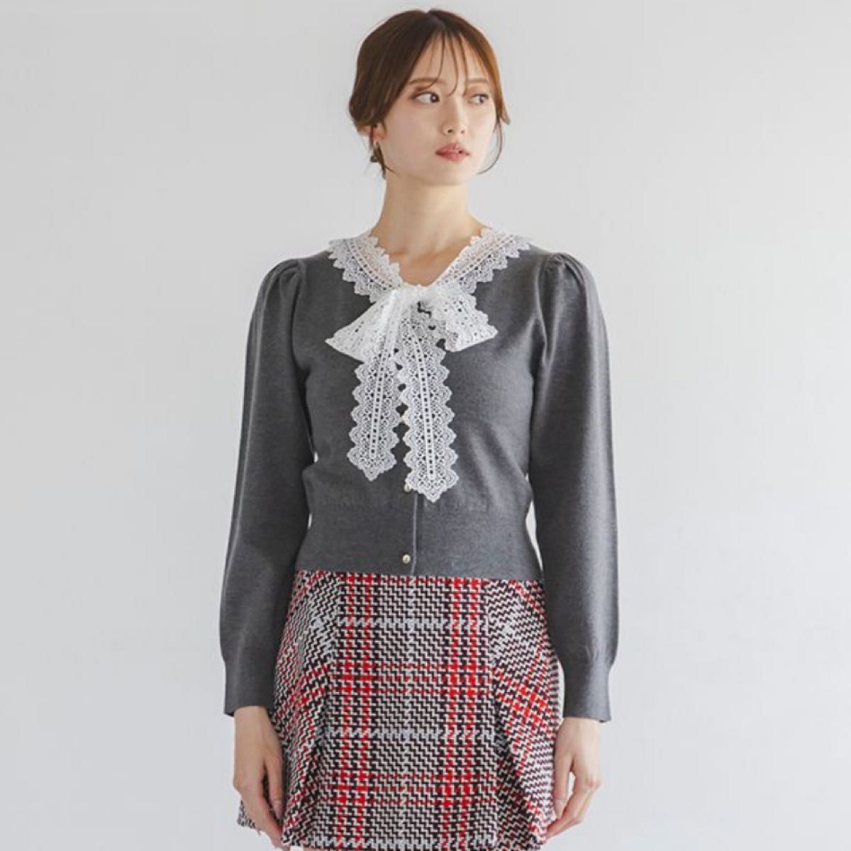 USAGI ONLINE限定】レースボウタイカーディガン｜Yahoo!フリマ（旧