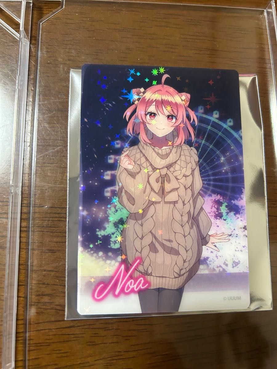 カラフルピーチ 東武動物公園 トレーディングクリアカード のあさん 訳