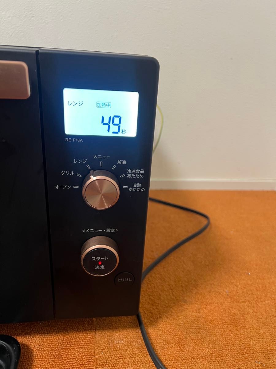 SHARP オーブンレンジ 2020年製 電子レンジ RE-F18A-B｜Yahoo!フリマ