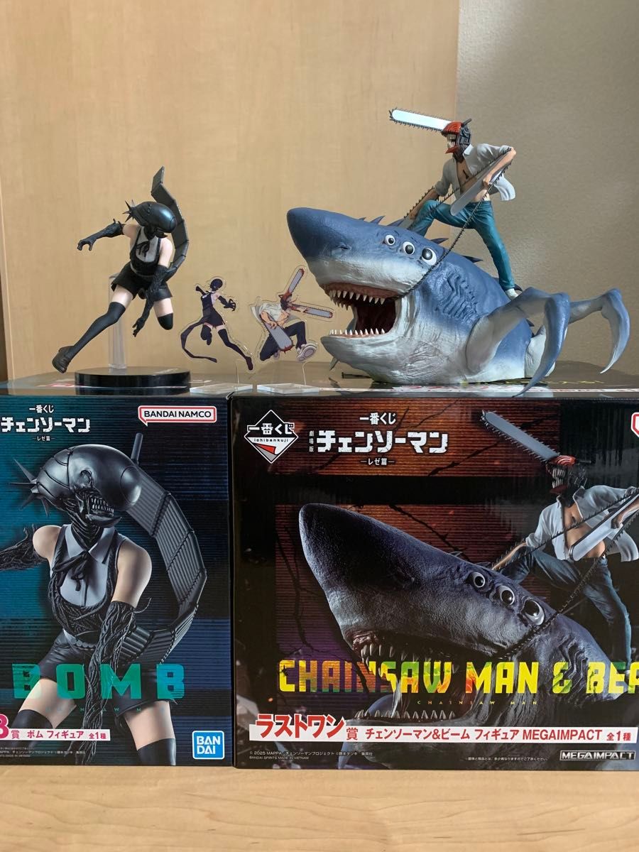 チェンソーマン 一番くじ レゼ篇 ボム フィギュア ラストワン賞