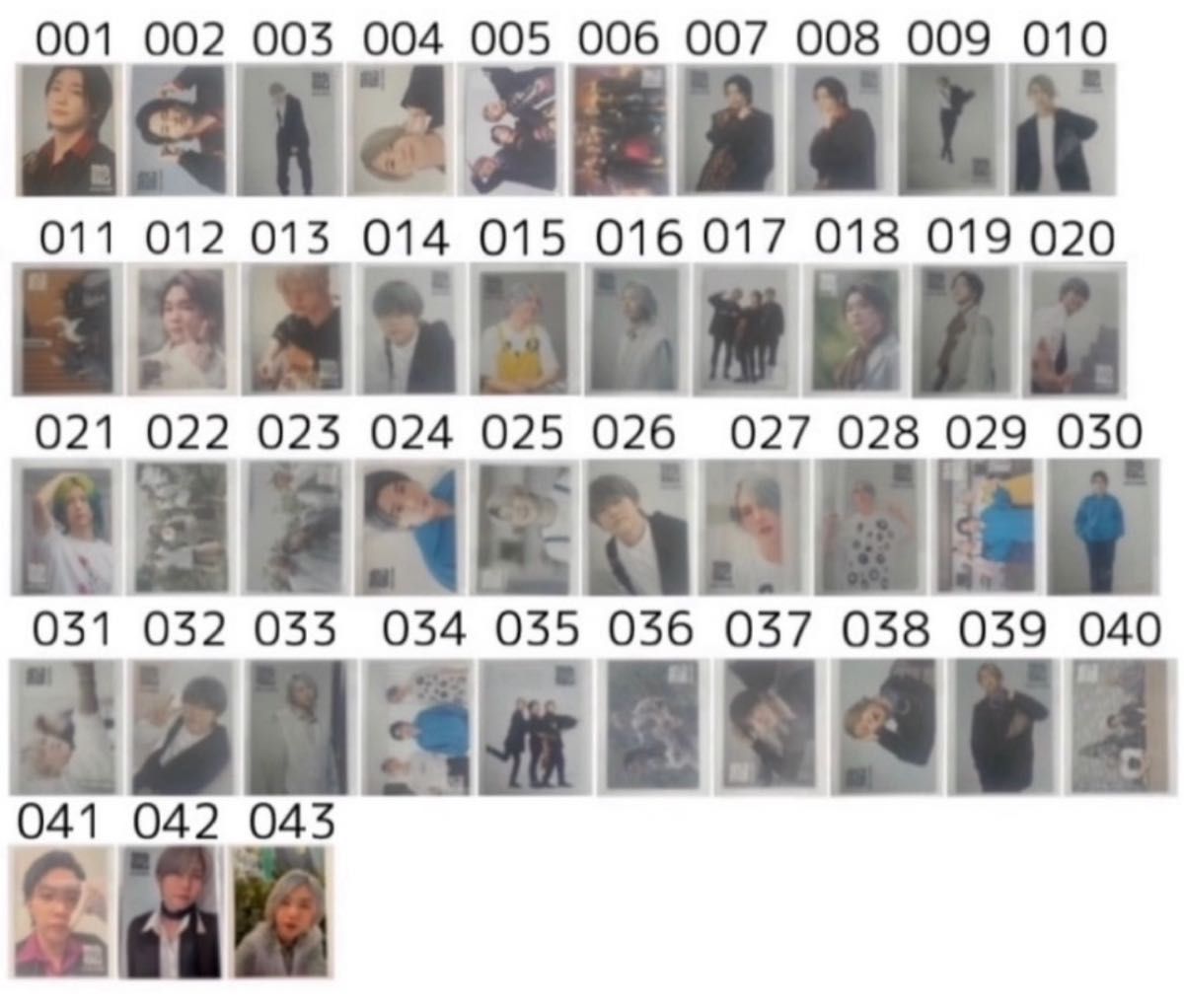 Mrs GREEN APPLE ミセス フォトカ 全公演 まとめ売り｜Yahoo!フリマ