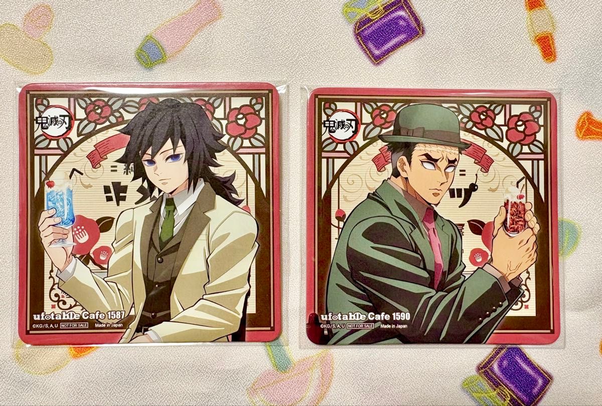 鬼滅の刃 コースター AGF 純喫茶 鬼滅の刃 AGF2024イラスト コースター