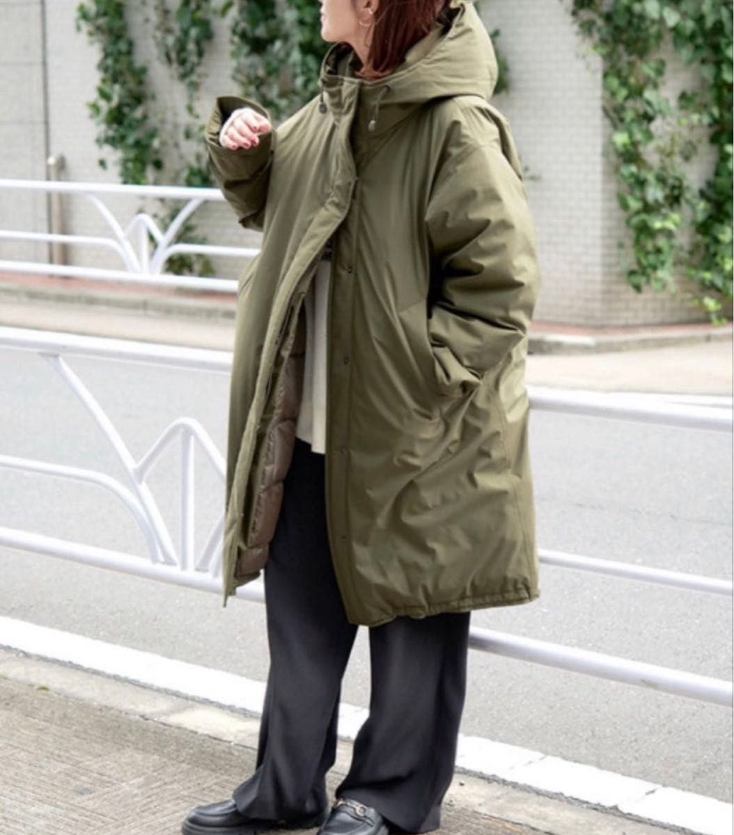 Spick & Span 撥水フーデッドダウンコート 38 カーキ｜Yahoo!フリマ
