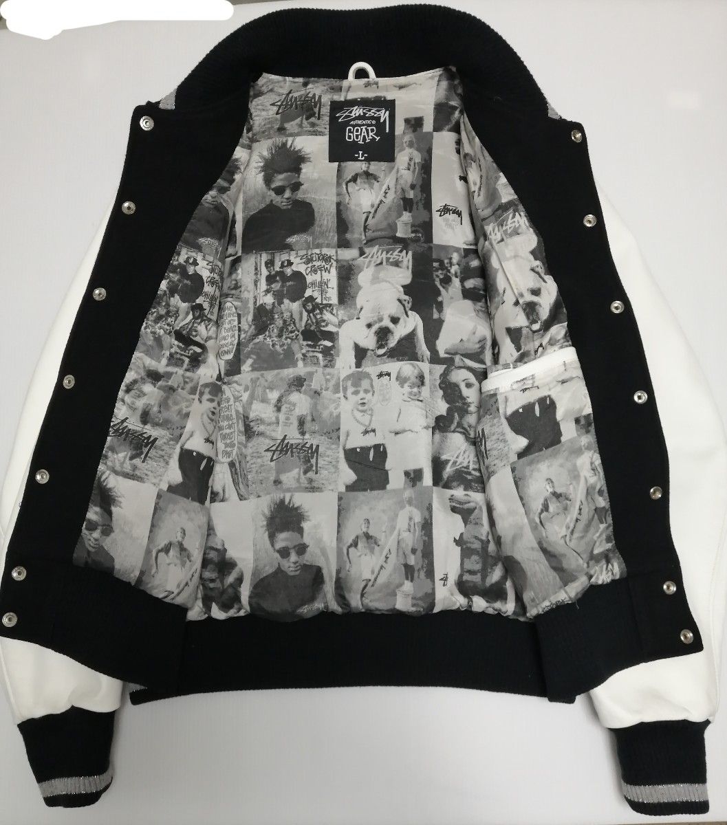 STUSSY 25周年 2005年 100着限定 スタジャン サイズ L｜Yahoo!フリマ