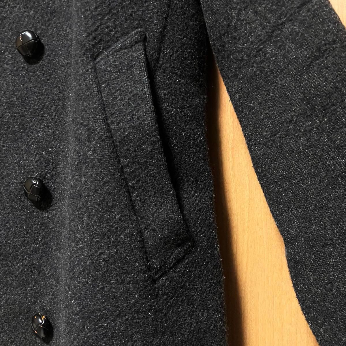 ダントン DANTON ウールモッサコート ロングコート サイズ38 M