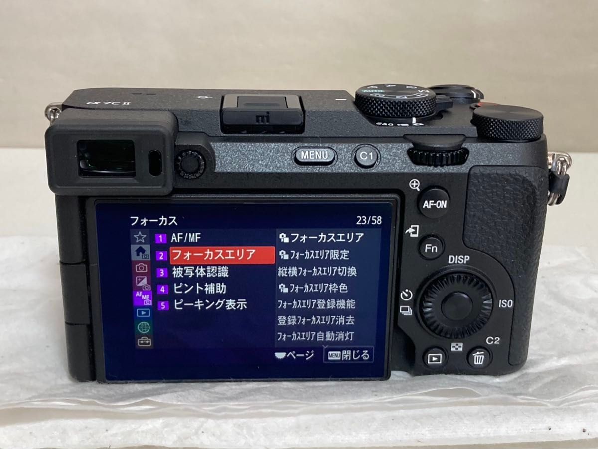 シャッター回数 12回】SONY α7C II ILCE-7CM2 ミラーレス一眼カメラ