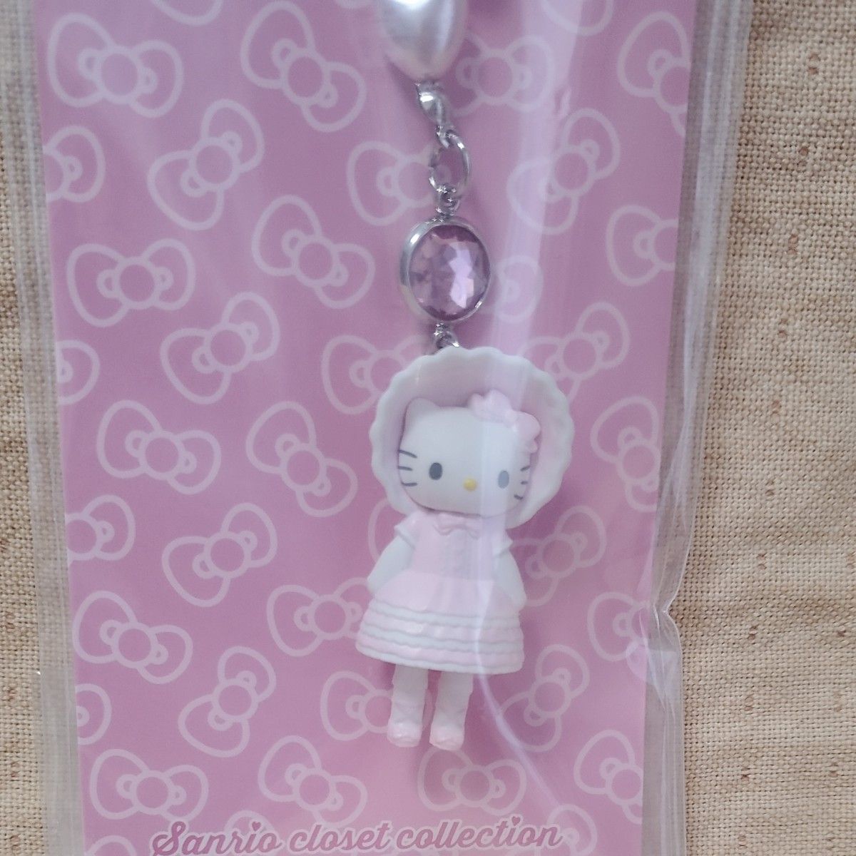 ハローキティ 足長キティ ストラップ おめかし 限定1個 完売品