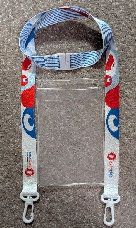 大阪万博スタッフ用ストラップ AD証ケース スタッフ限定 公式