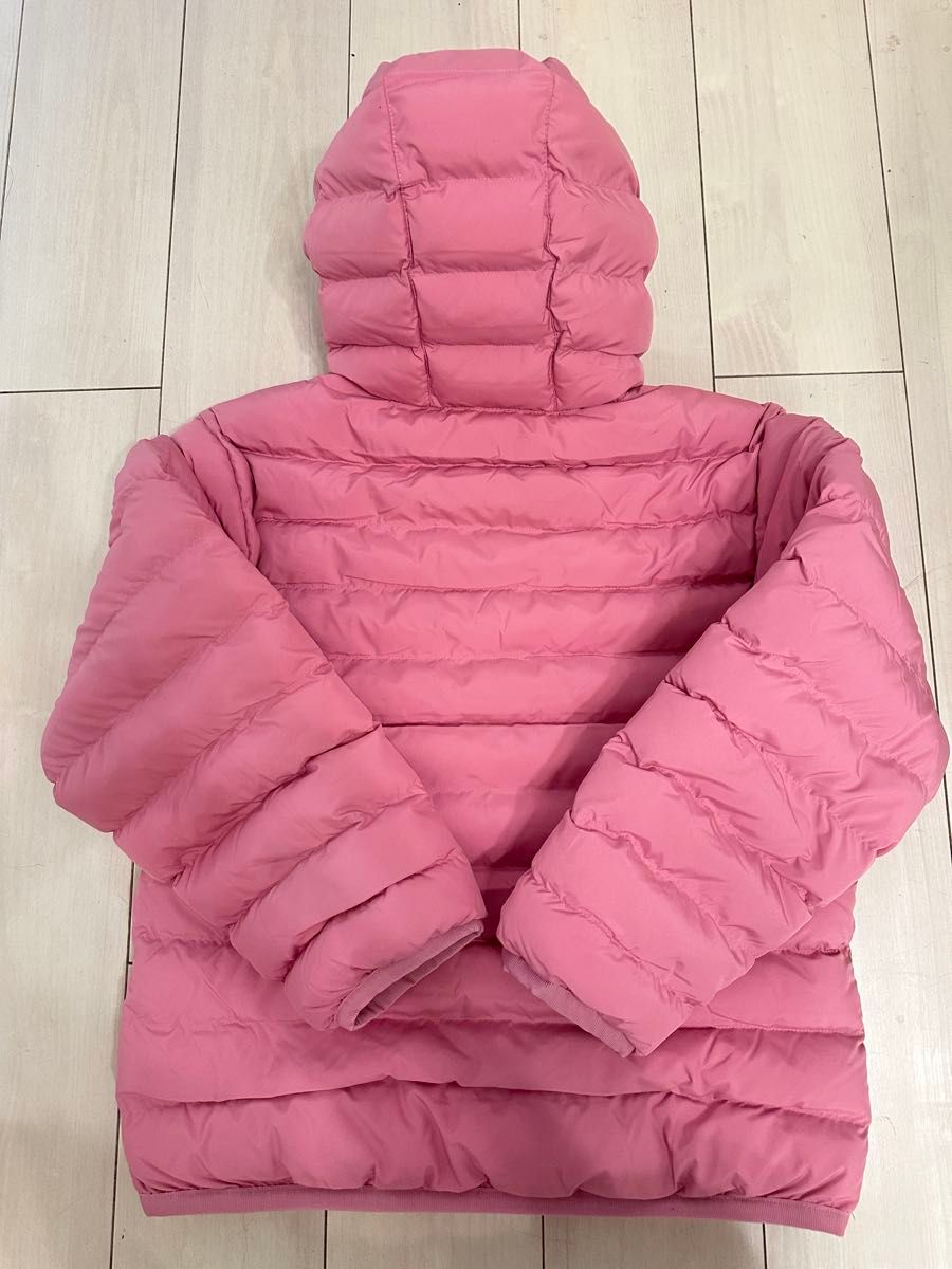 NIKEナイキ マイクロダウンアウター キッズ160cm ピンク Lサイズ