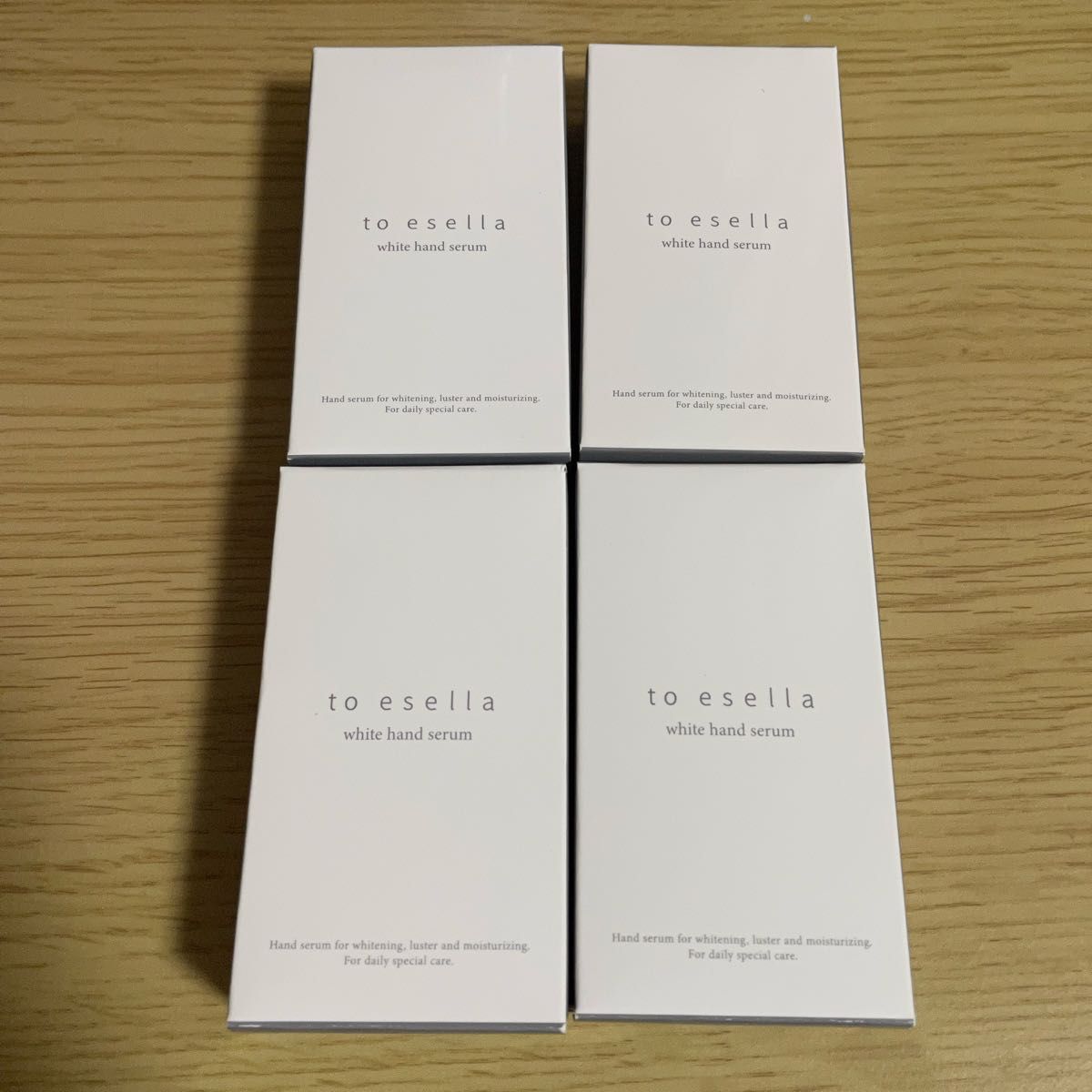 to esella ホワイトハンドセラム 新品未開封4箱セット｜Yahoo!フリマ