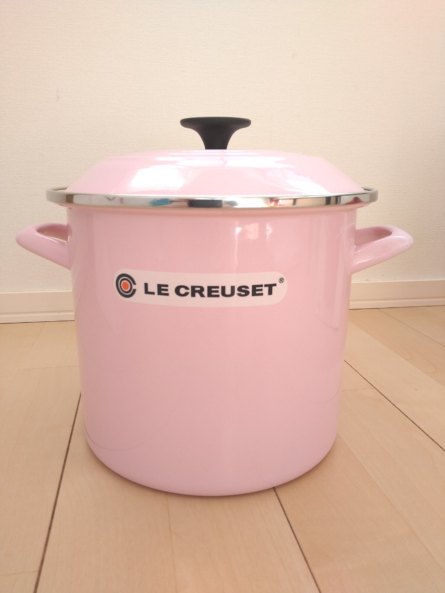 希少 ル・クルーゼ ストックポット 大きな鍋 (7 6L ピンク)｜Yahoo