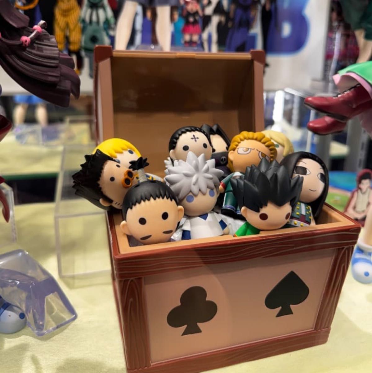 HUNTER×HUNTER 一番くじ ヒソカのおもちゃ箱 ミニマスコット コンプ