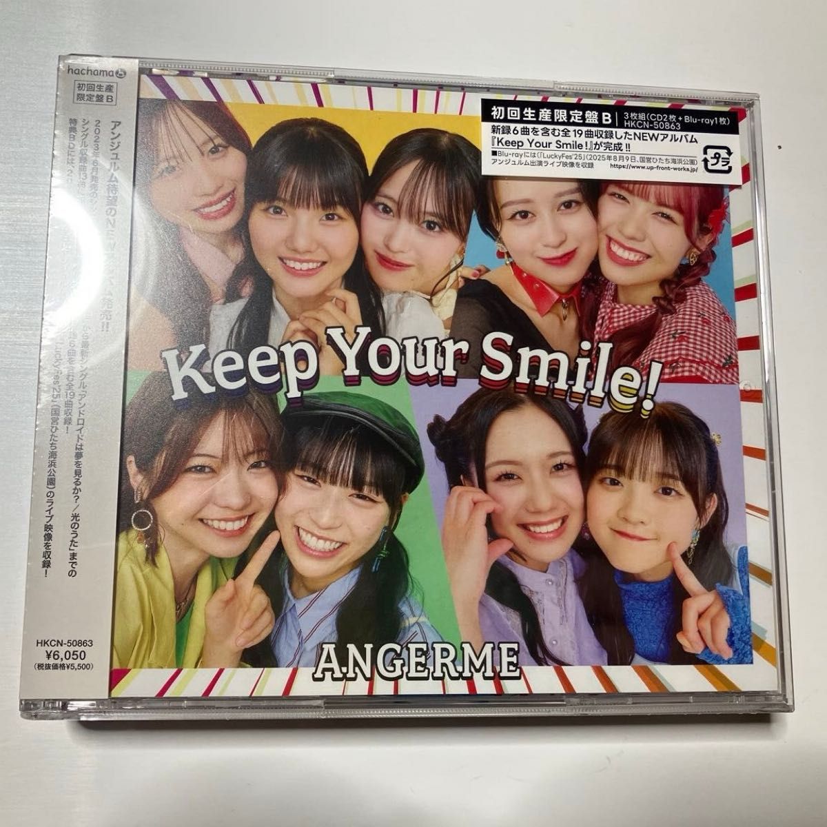 アンジュルム/Keep Your Smile （初回生産限定盤B／2CD＋Blu-ray） [CD