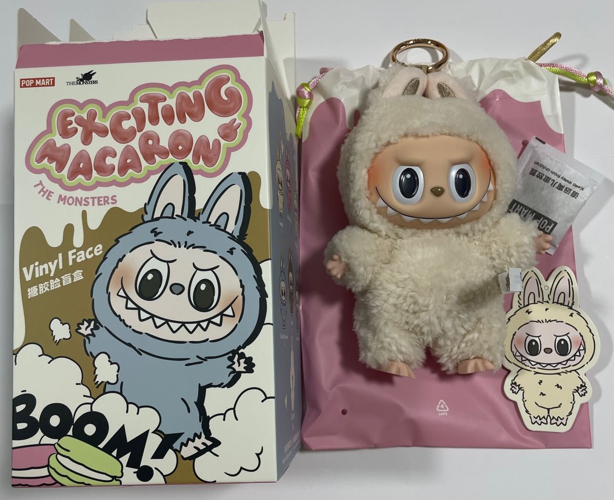 ラブブ Exciting Macaron soymilk ソイミルク THE MONSTERS POPMART