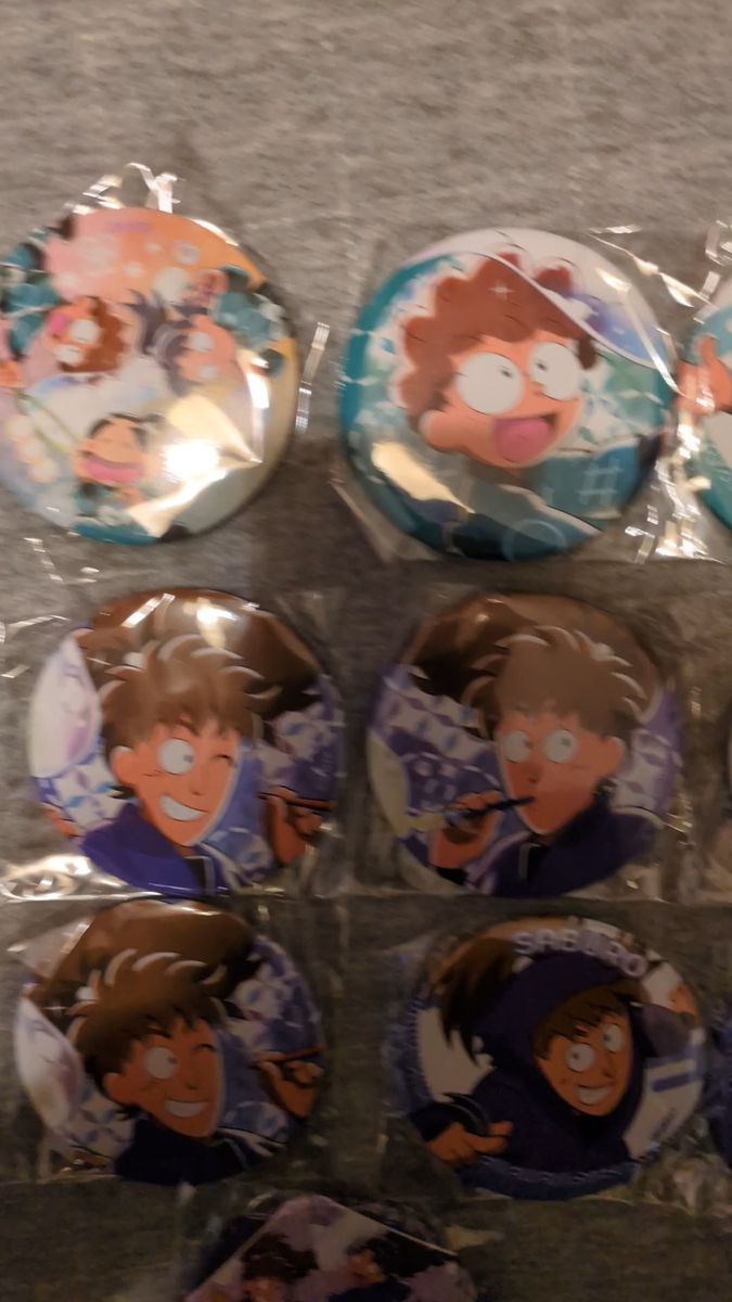 忍たま乱太郎 ハート缶バッジ ナンジャタウン 久々知兵助 尾浜勘右衛門