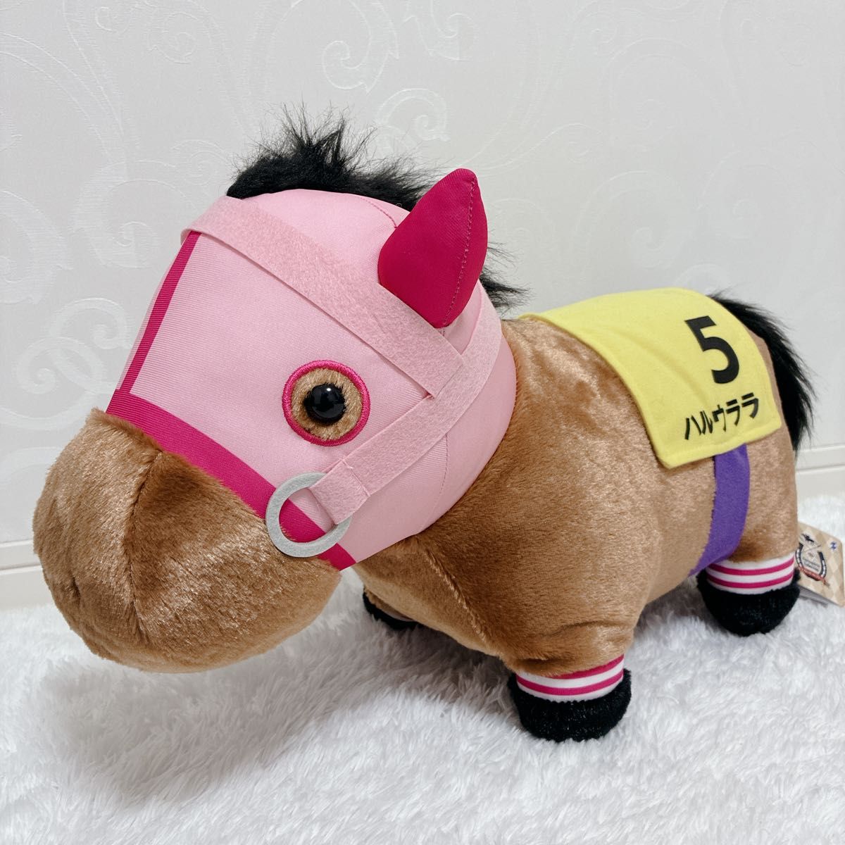 タグ付き】ハルウララ ぬいぐるみ サラブレッドコレクション BIG