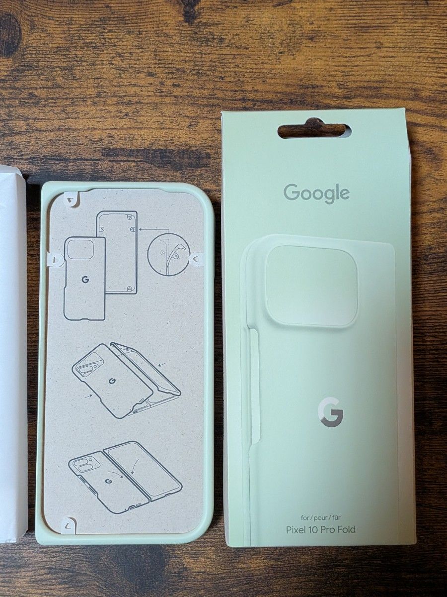 Google Pixel 10 Pro Fold 純正ケース Google Pixelsnap ケース Jade