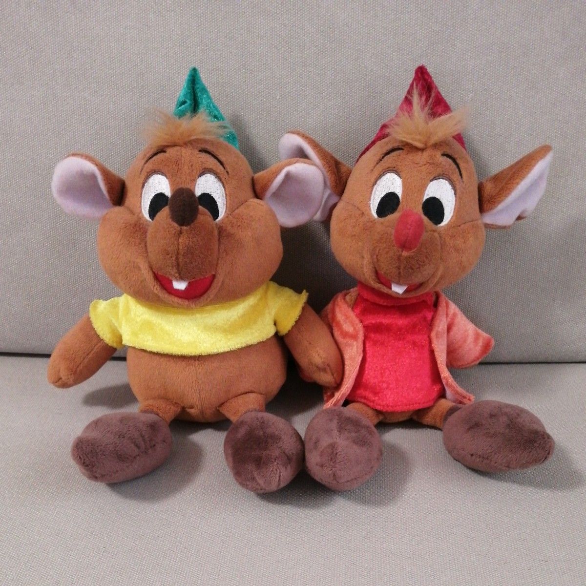 ディズニー シンデレラ ジャック ガス ぬいぐるみ 2個セット｜Yahoo