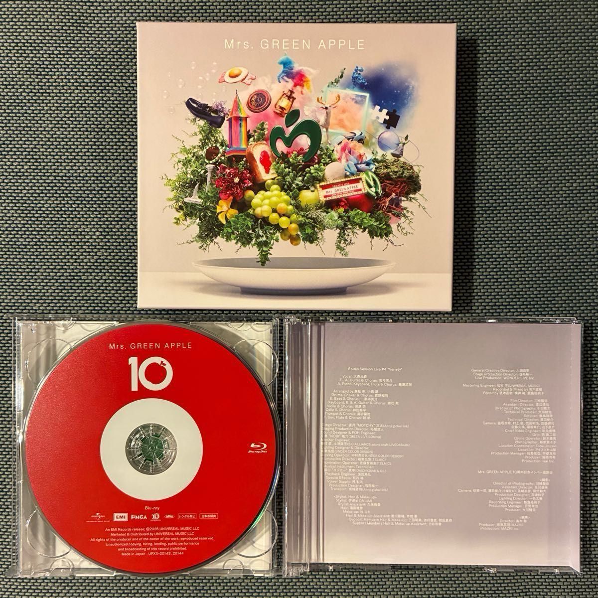 Mrs GREEN APPLE 10 初回限定盤 CD+Blu-ray ミセス グリーンアップル