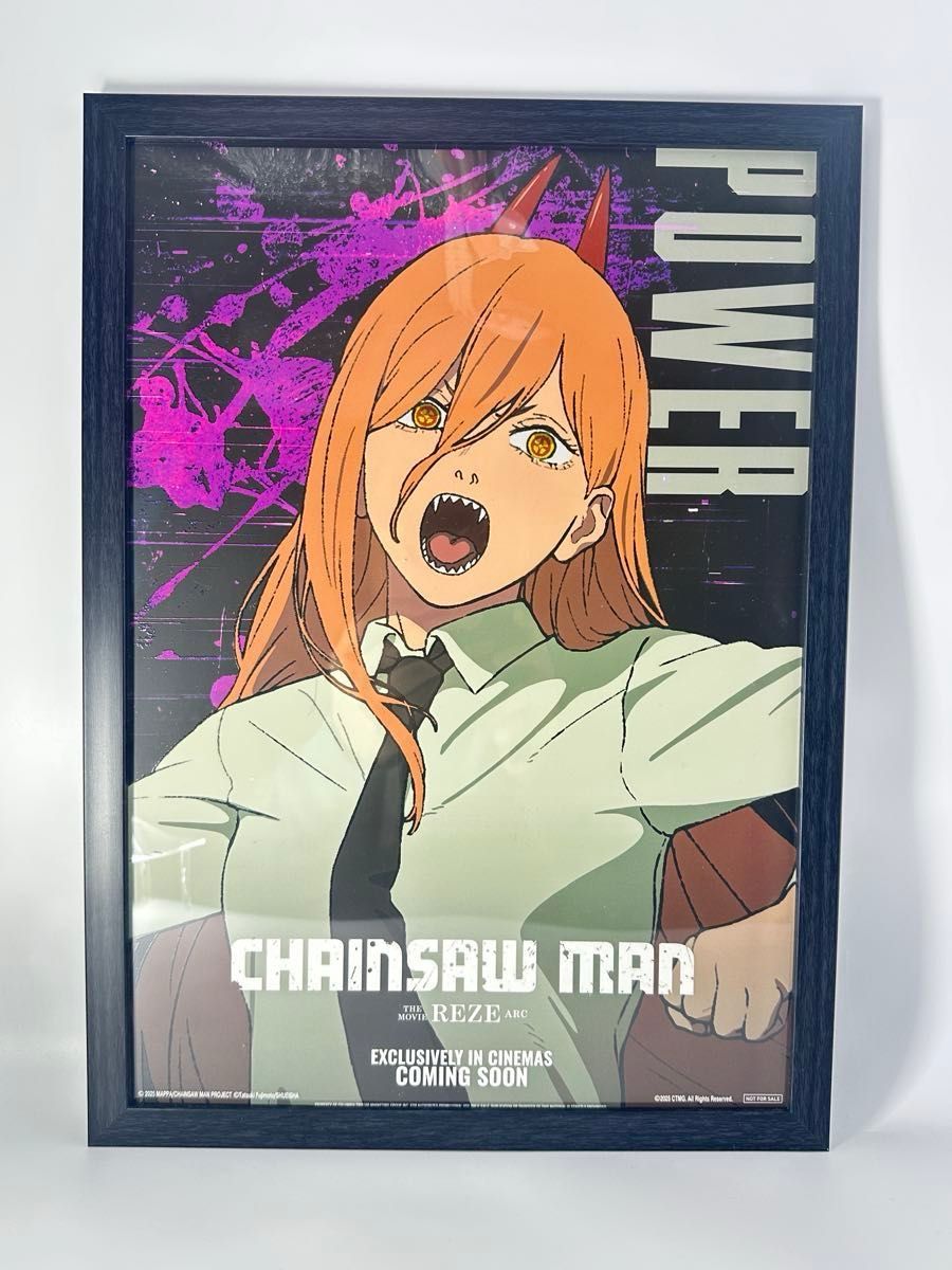 数量極希少】チェンソーマン レゼ編 台湾限定特典A3 夜光ポスター