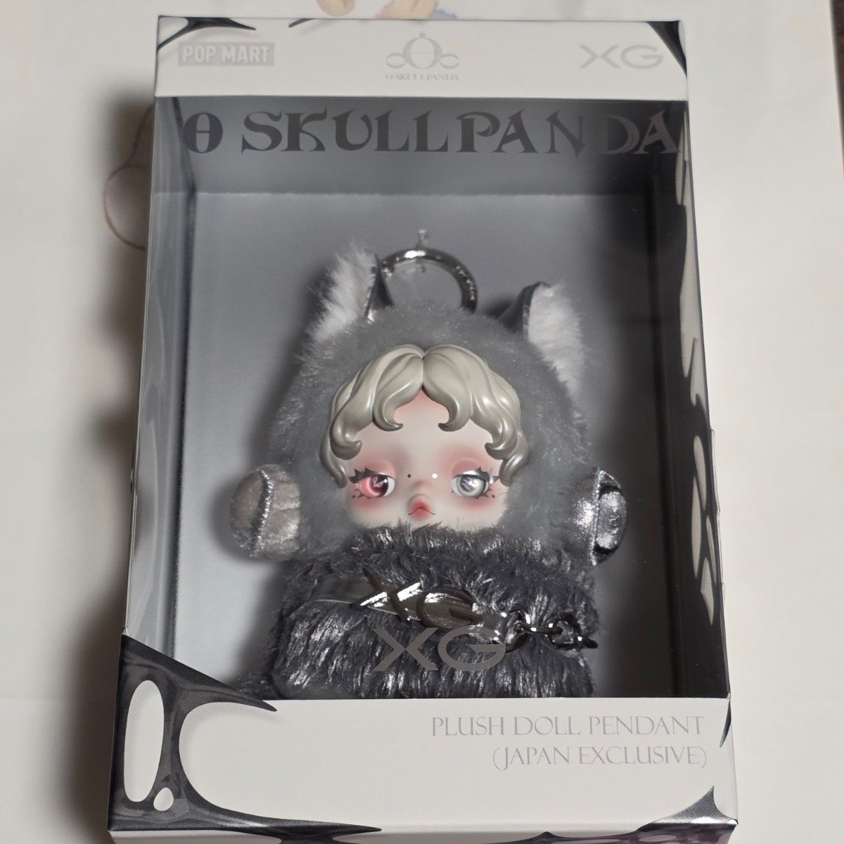 スカルパンダ XG コラボ プッシュドールペンダント 日本限定 POPMART