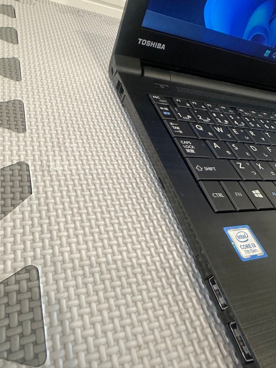 TOSHIBA Core i3 7130U Windows 500GB 8GB 15 6インチ HD DVDマルチ