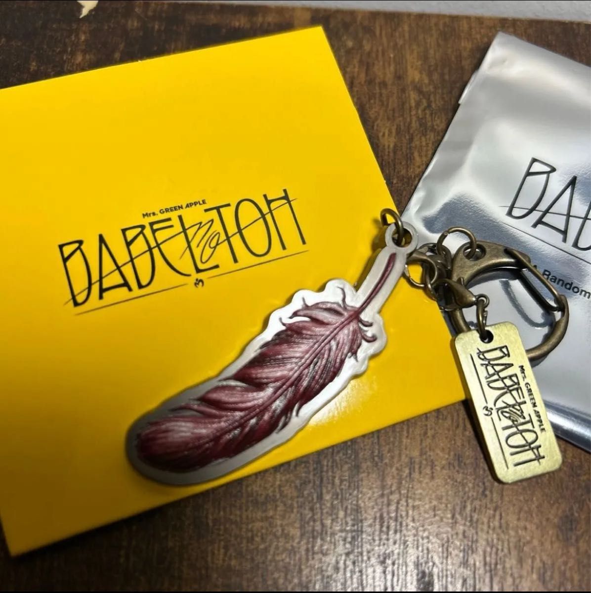 Mrs GREEN APPLE バベルの塔BABELnoTOHキーホルダーC大森元貴赤ミセス