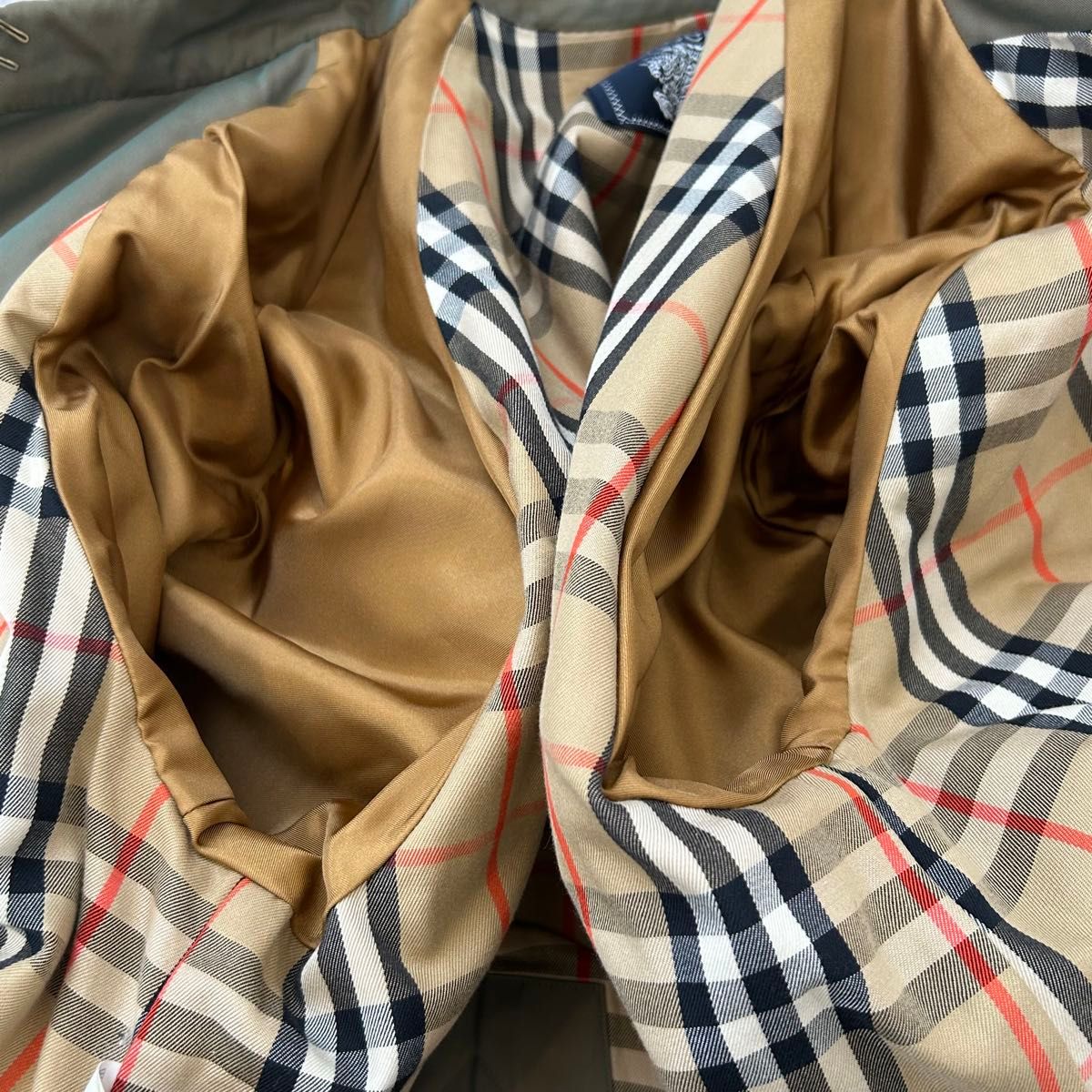 極美品】 希少カラー BURBERRY バーバリー ノバチェック トレンチ