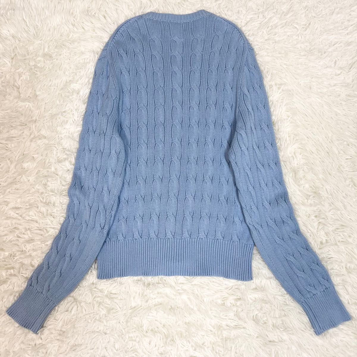 美品 POLO RALPH LAUREN ポロラルフローレン ケーブルニット