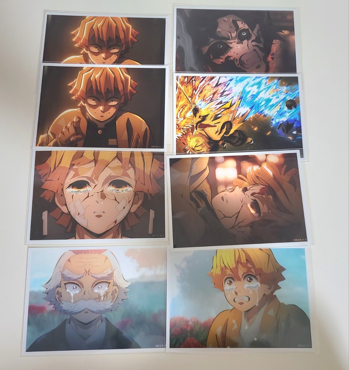 鬼滅の刃 ufotable 場面写ブロマイドくじ 劇場版 無限城編 我妻善逸 獪