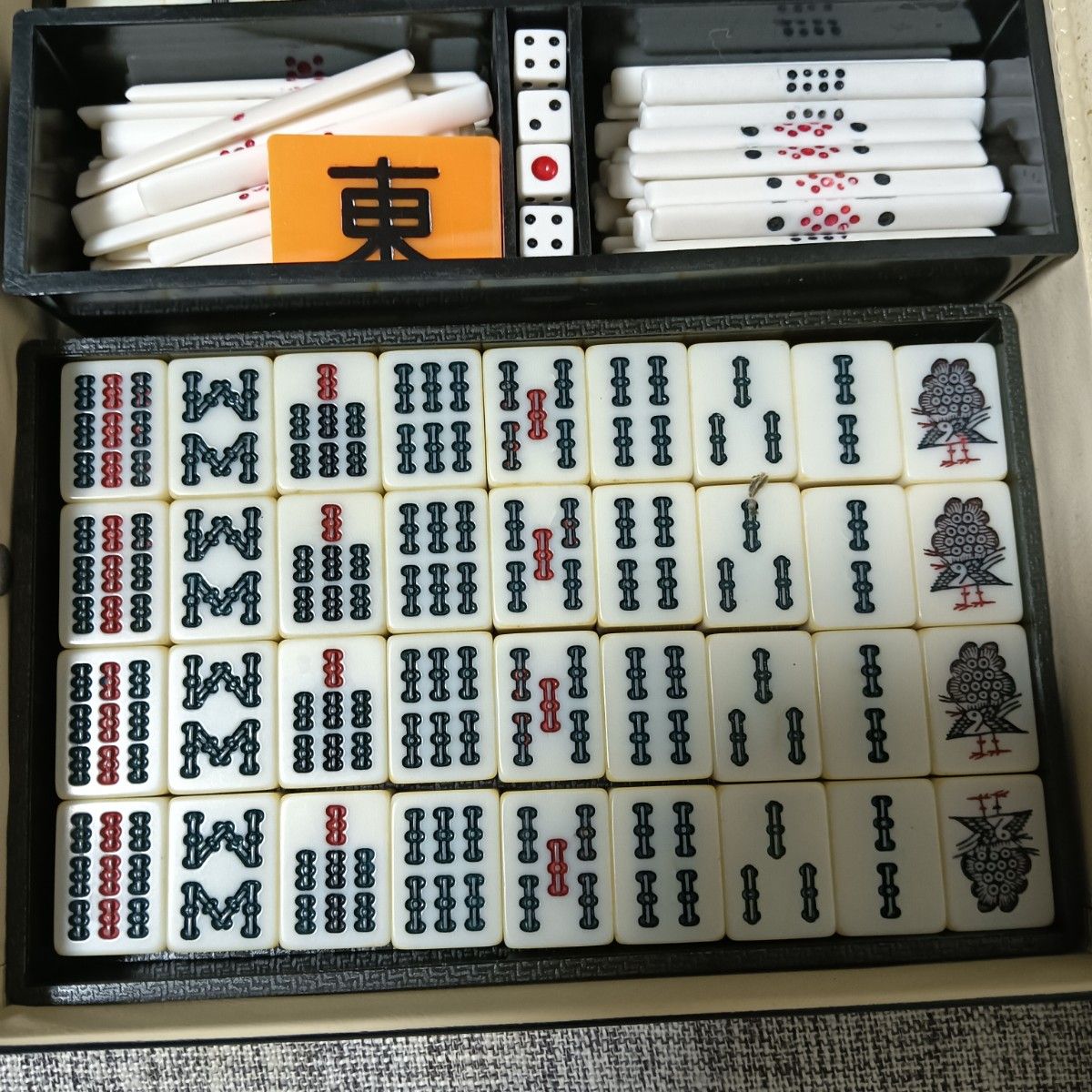 麻雀牌 麻雀セット レトロ 牌｜Yahoo!フリマ（旧PayPayフリマ）