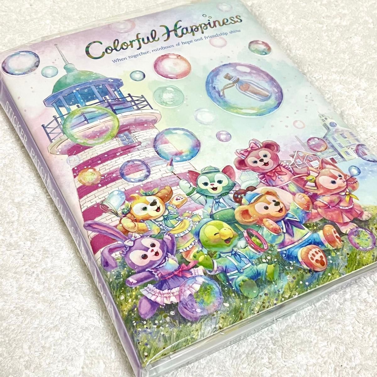 ダッフィー＆フレンズ カラフルハピネス ワッペンホルダー ケース