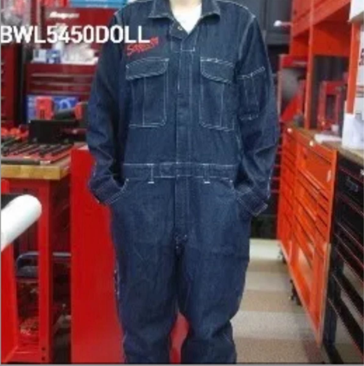 Yoji様専用 Snap-on スナップオン デニムオーバーオール ツナギ