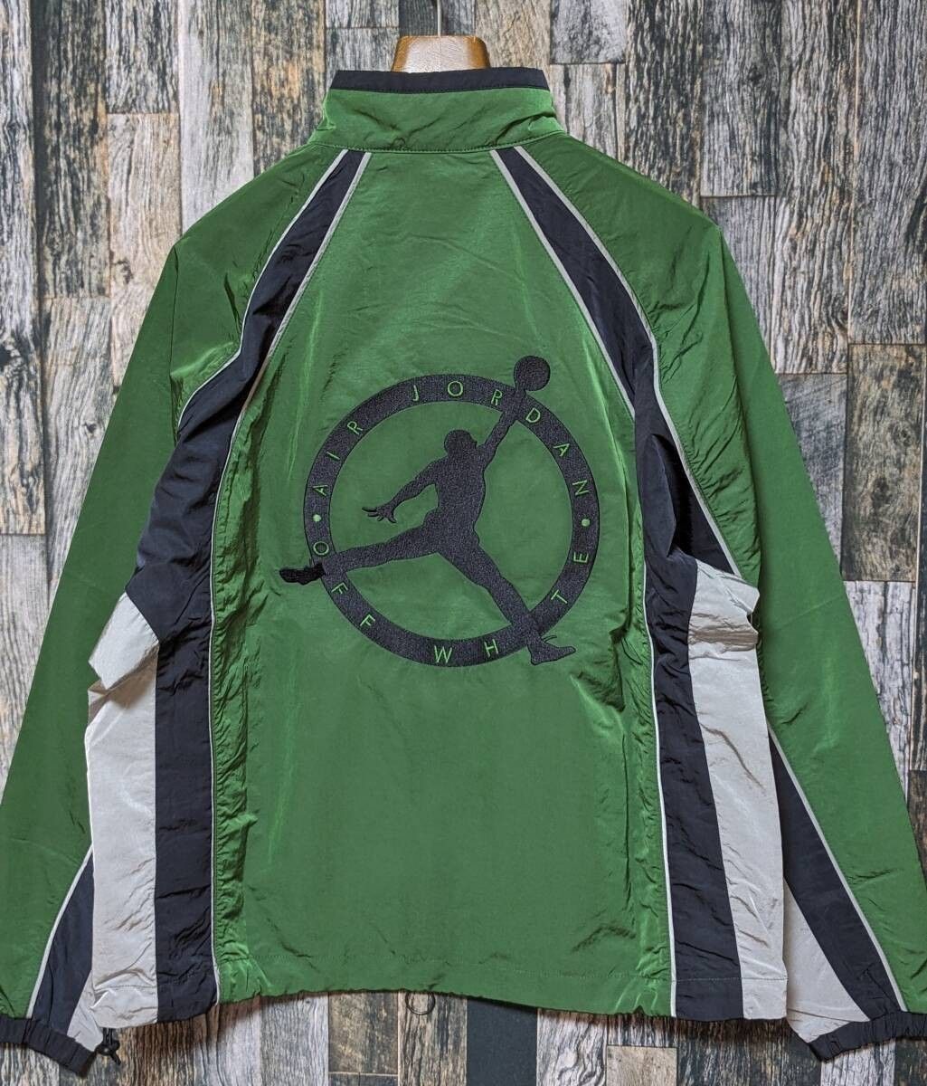 残少 M ナイキ ジョーダン x オフホワイトトラック ジャケット