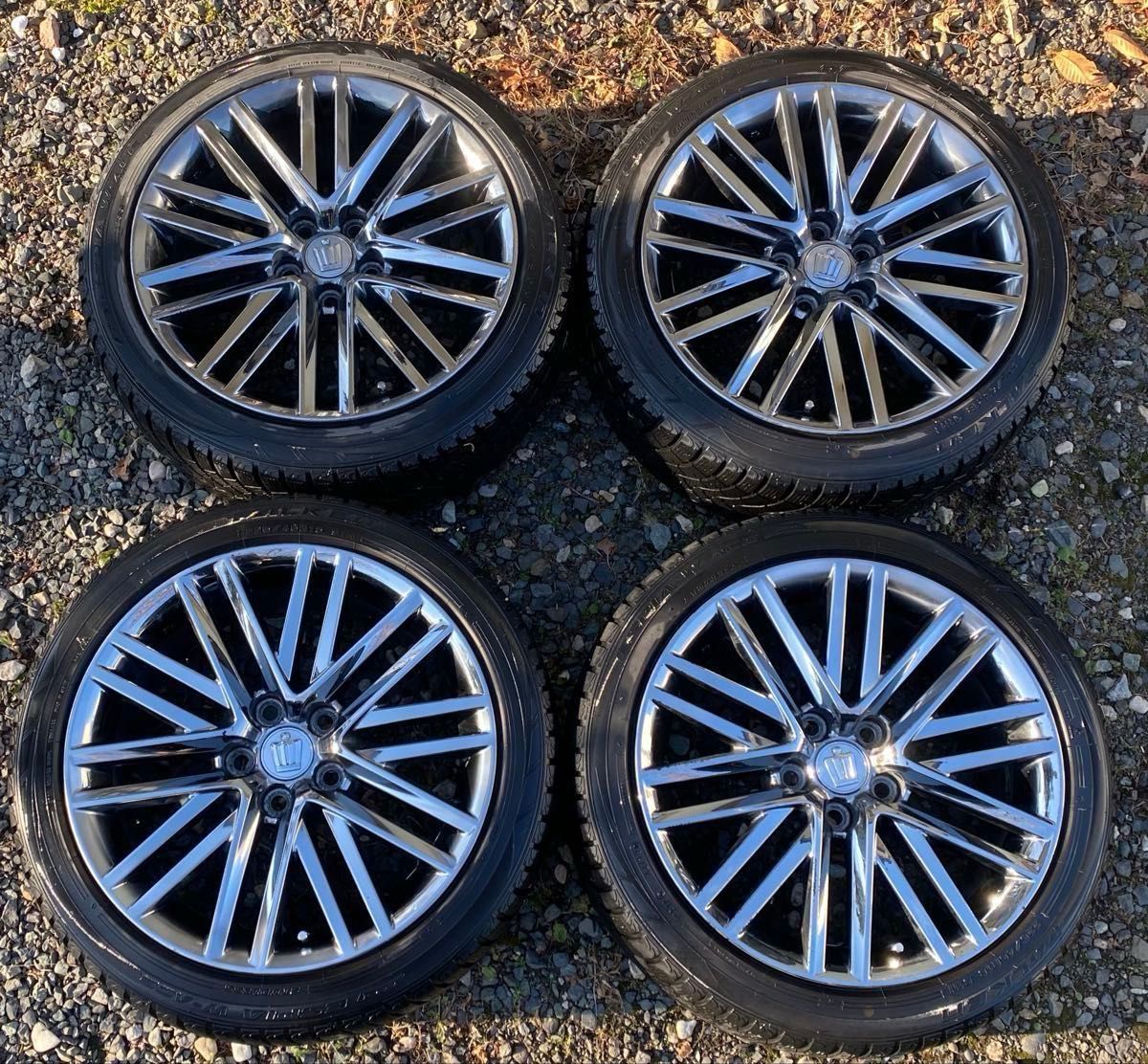 210系 クラウン 純正ホイール 18インチ スパッタリング加工