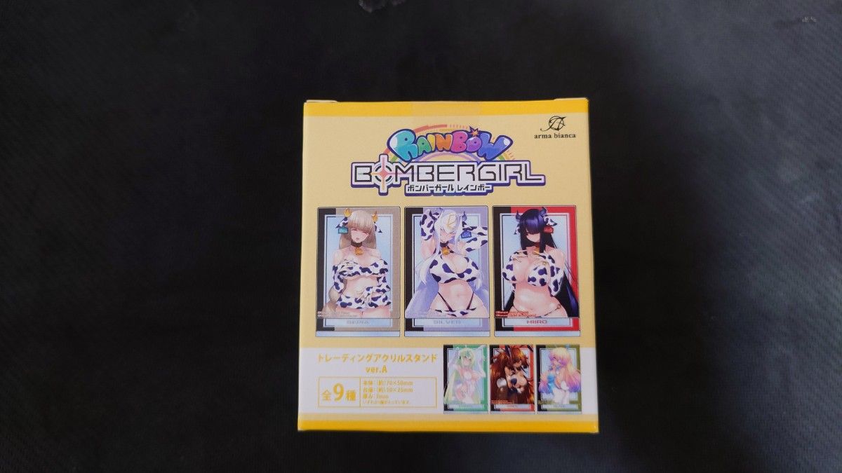 ボンバーガール レインボートレーディングアクリルスタンド ver A 全9