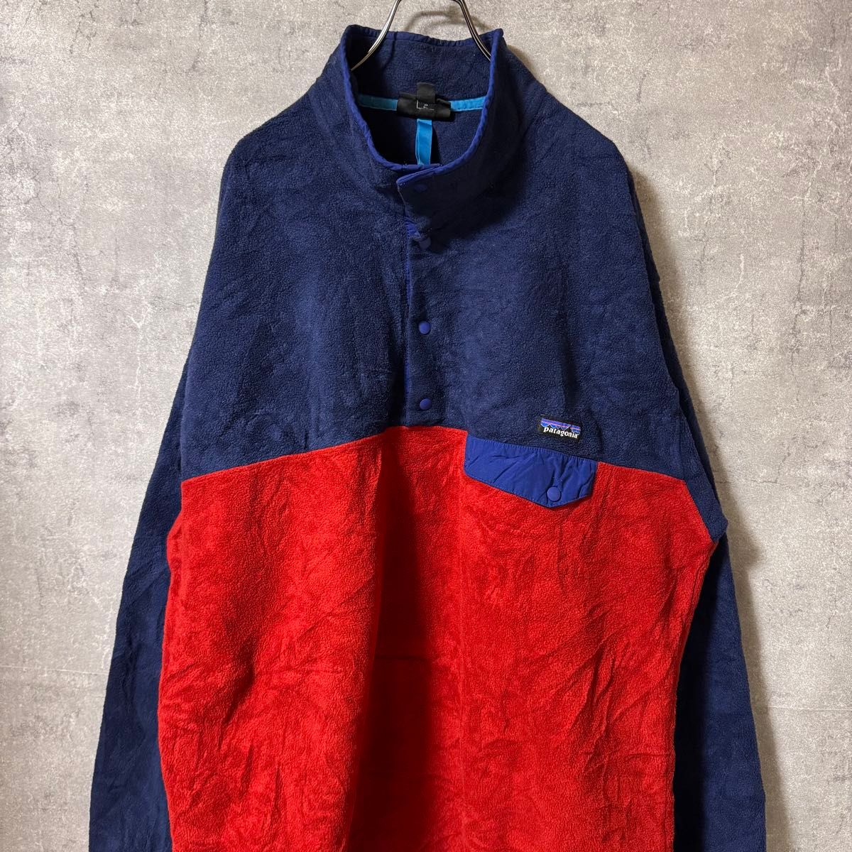 パタゴニア patagonia フリース シンチラ スナップT 赤 紺｜Yahoo