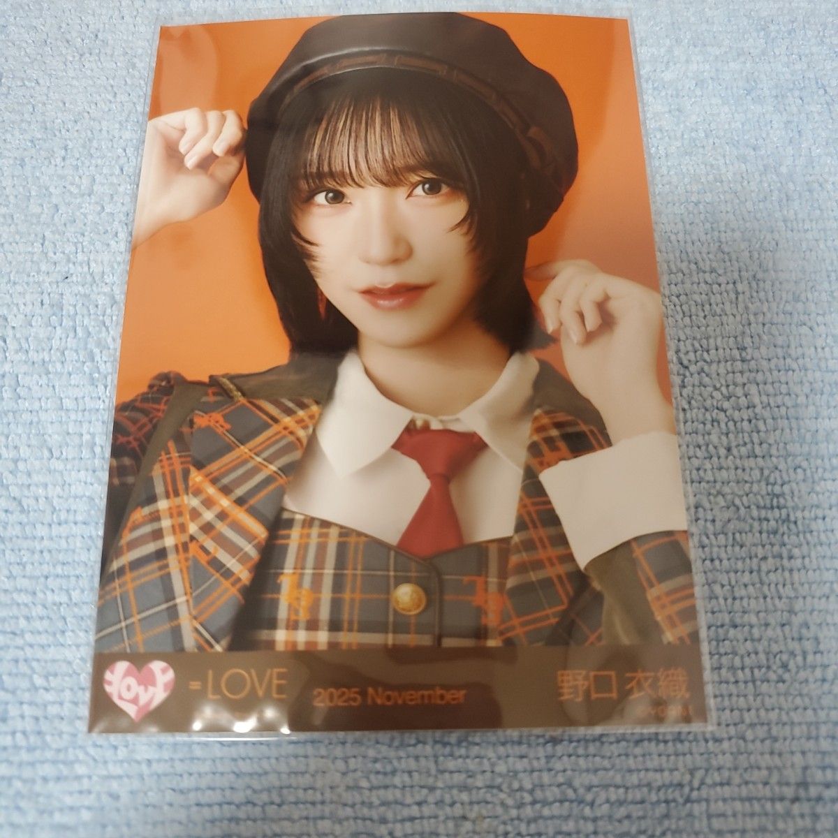 LOVE 野口衣織 生写真 (ラブソングに襲われる 歌唱衣装②)コンプ