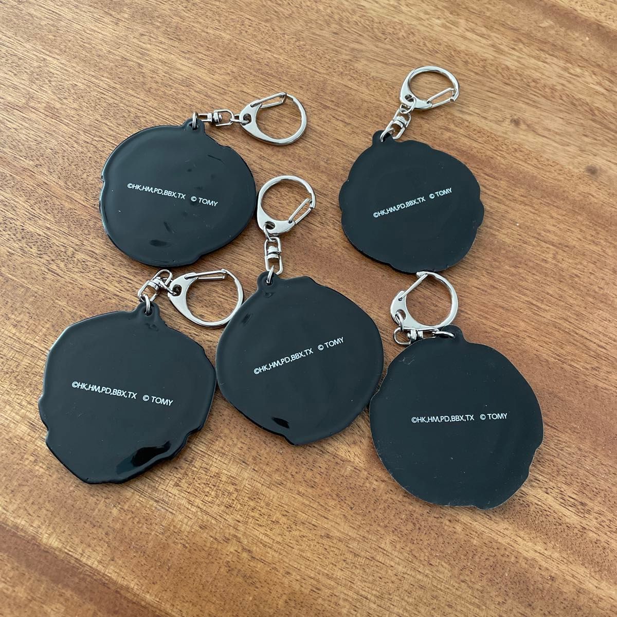 BEYBLADE ベイブレード DMMくじ E賞 一番くじ ラバーキーホルダー 全5