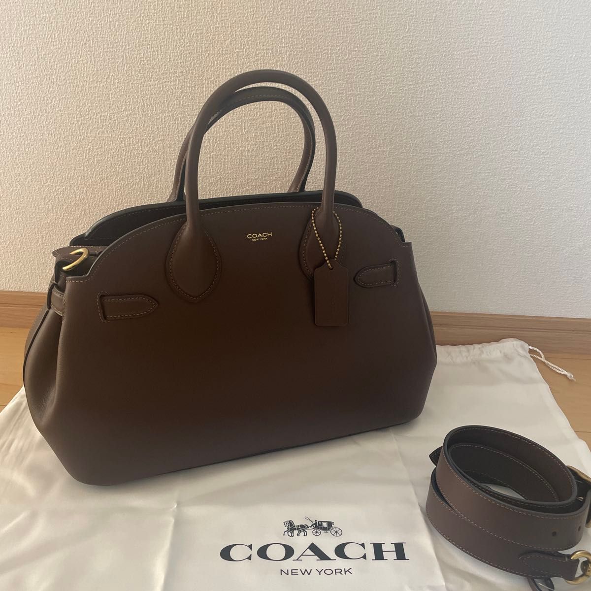 COACH コーチエンパイアキャリーオール 35 メイプル｜Yahoo!フリマ（旧