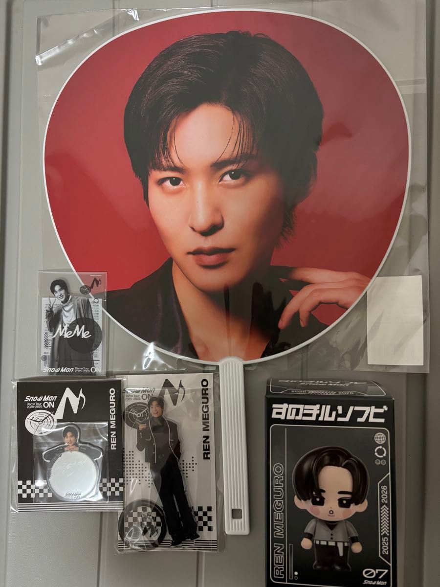 SnowMan Dome Tour 2025-2026 ON グッズ 目黒蓮 5点セット｜Yahoo