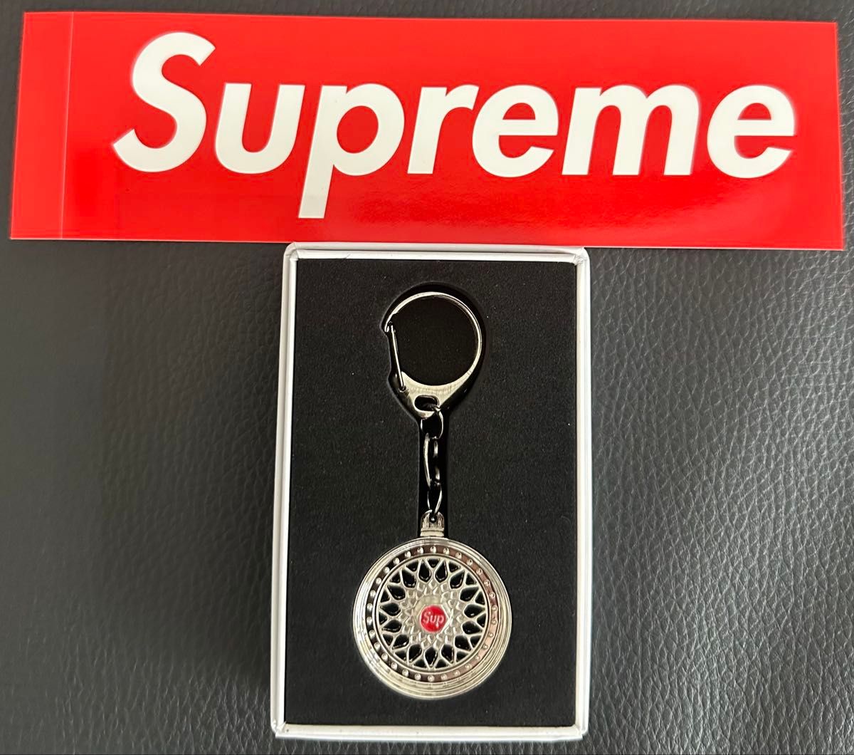 Supreme x BBS RS Rim Keychain 