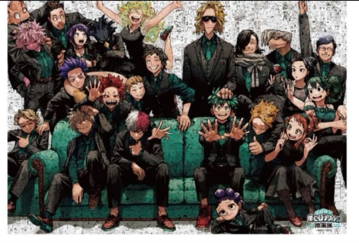 僕のヒーローアカデミア モザイクアートパズル 1000ピース 原画展