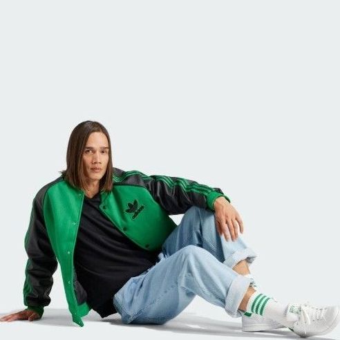 adidas】 アディダスオリジナルス SST ボンバージャケット スタジャン