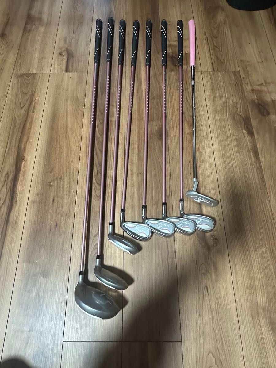 初心者推奨】 ブリヂストン PARADISO CL レディースゴルフクラブセット