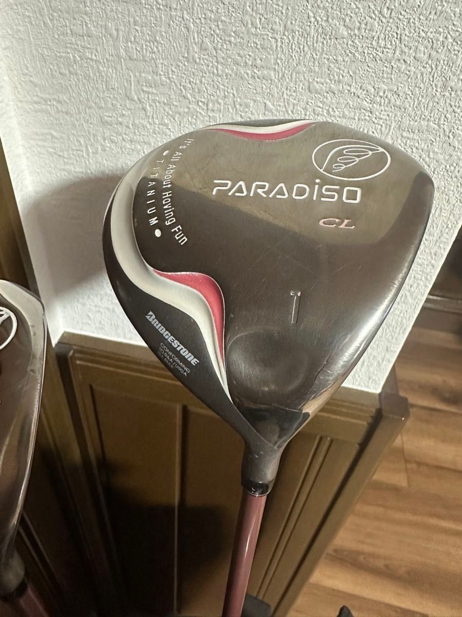 初心者推奨】 ブリヂストン PARADISO CL レディースゴルフクラブセット