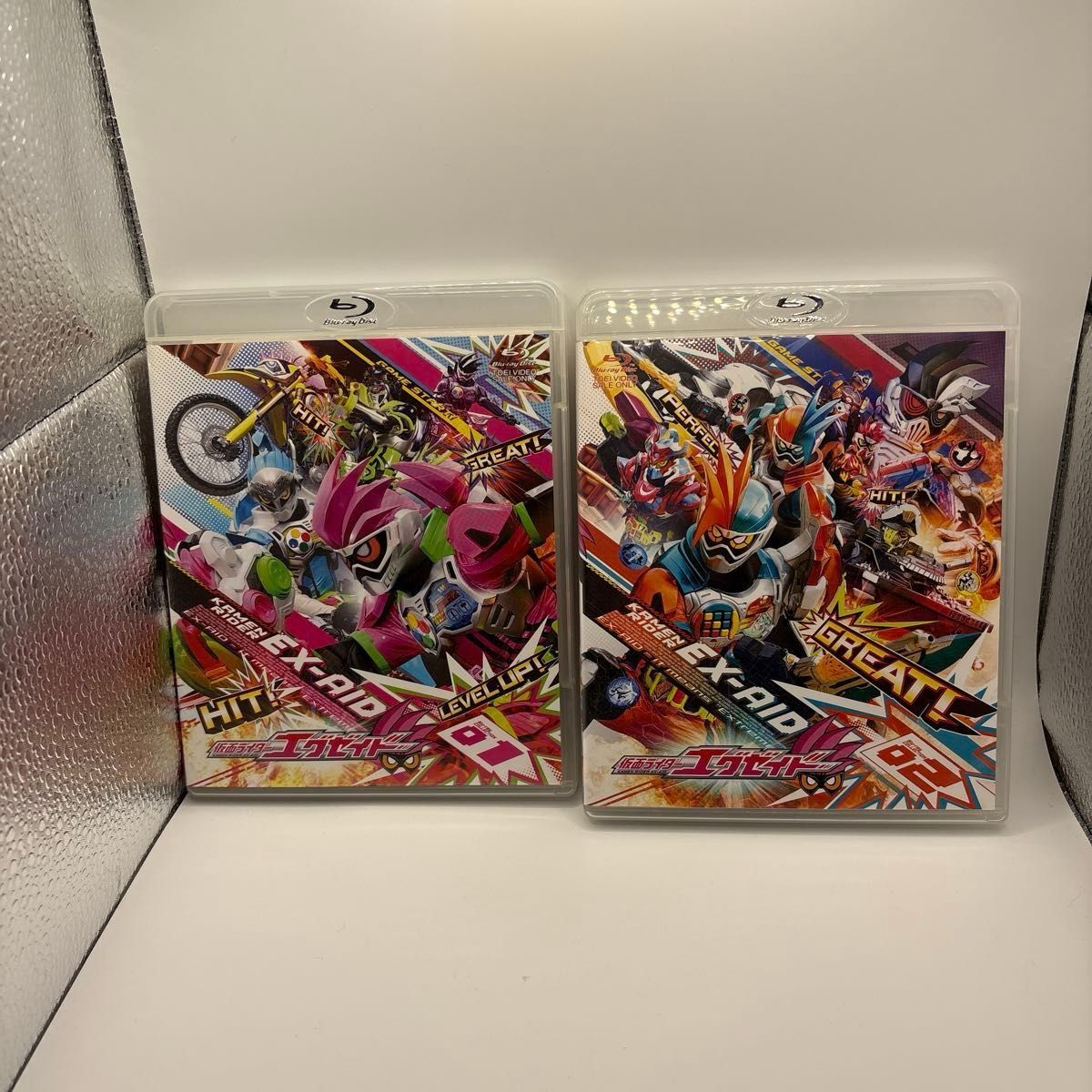 仮面ライダーエグゼイド Blu-ray COLLECTION セット 全巻セット 収納