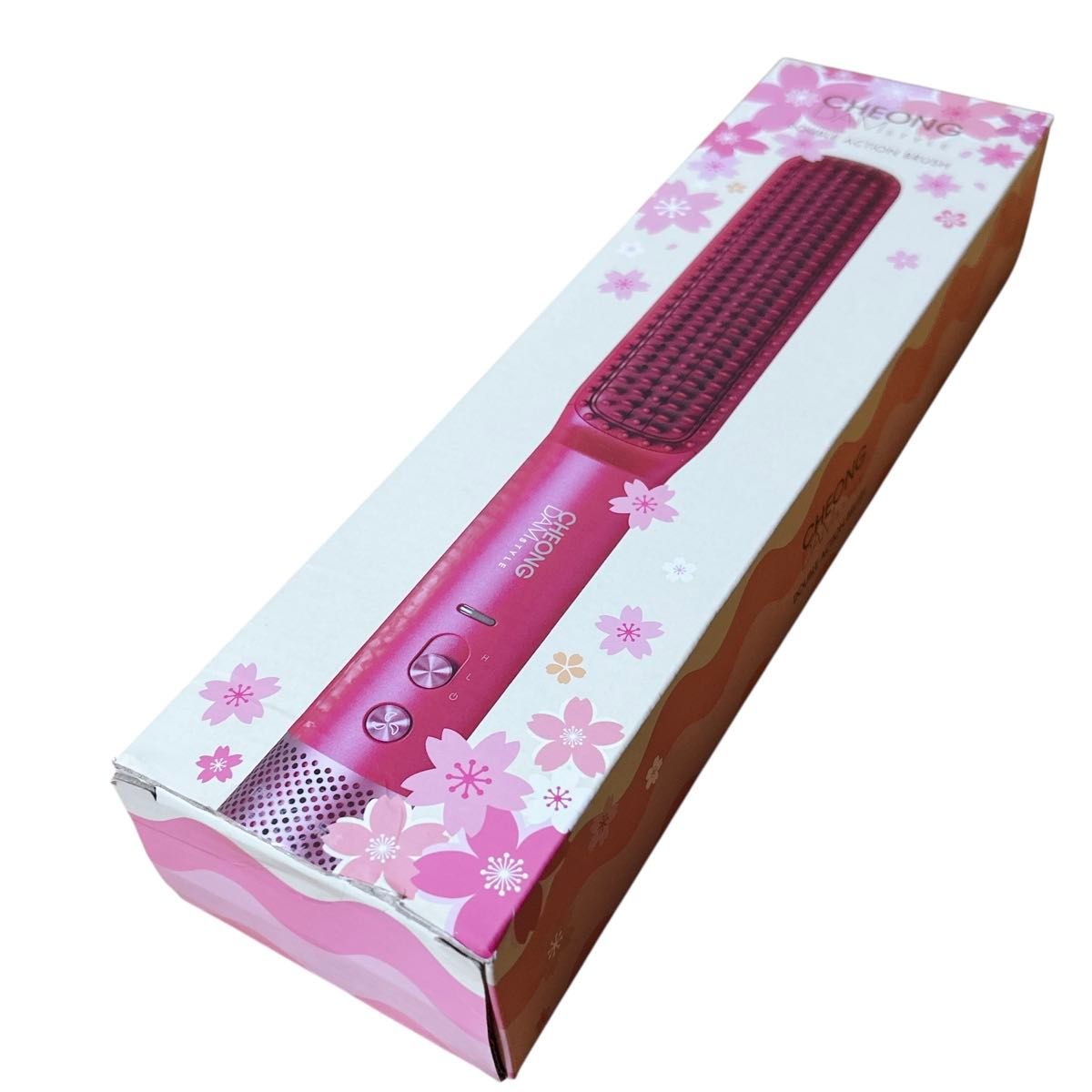 チョンダムスタイルダブルアクションブラシ マゼンタピンク CHEONG DAM